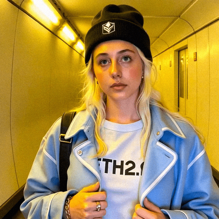 The time Emma-Jane MacKinnon-Lee crossed the underground subway tunnel alone.